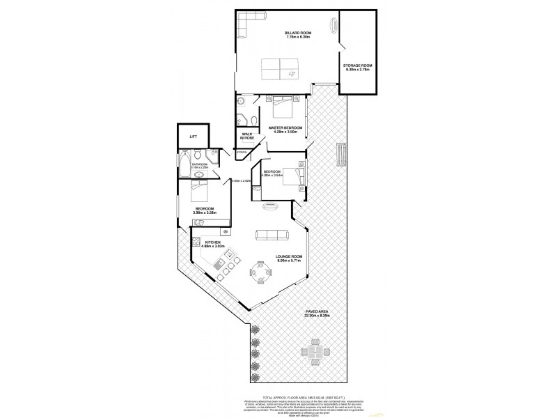 1/9 Church Street, Nelson Bay NSW 2315 Floorplan