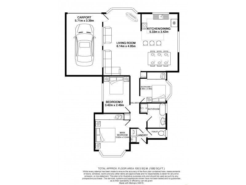 18/2 Frost Road, Anna Bay NSW 2316 Floorplan