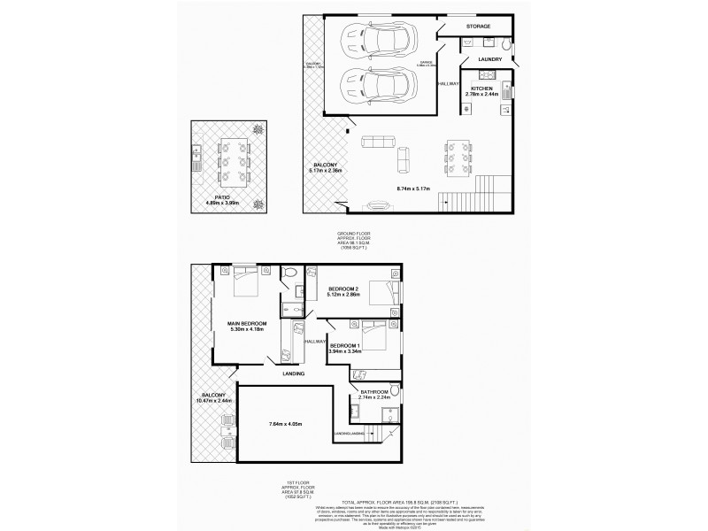 9A Montevideo Parade, Nelson Bay NSW 2315 Floorplan