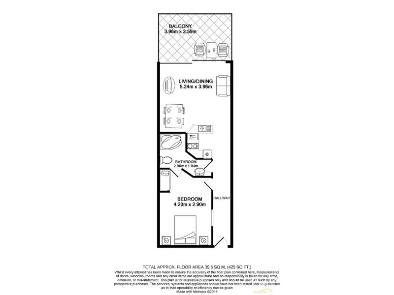 413/61B Dowling Street, Nelson Bay NSW 2315 Floorplan