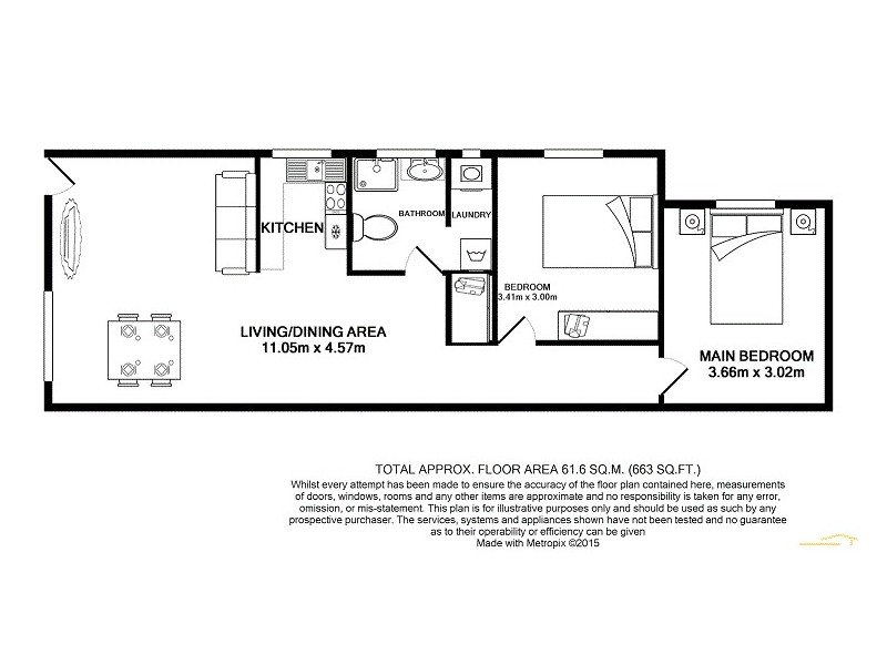 2/24 Marine Drive, Fingal Bay NSW 2315 Floorplan