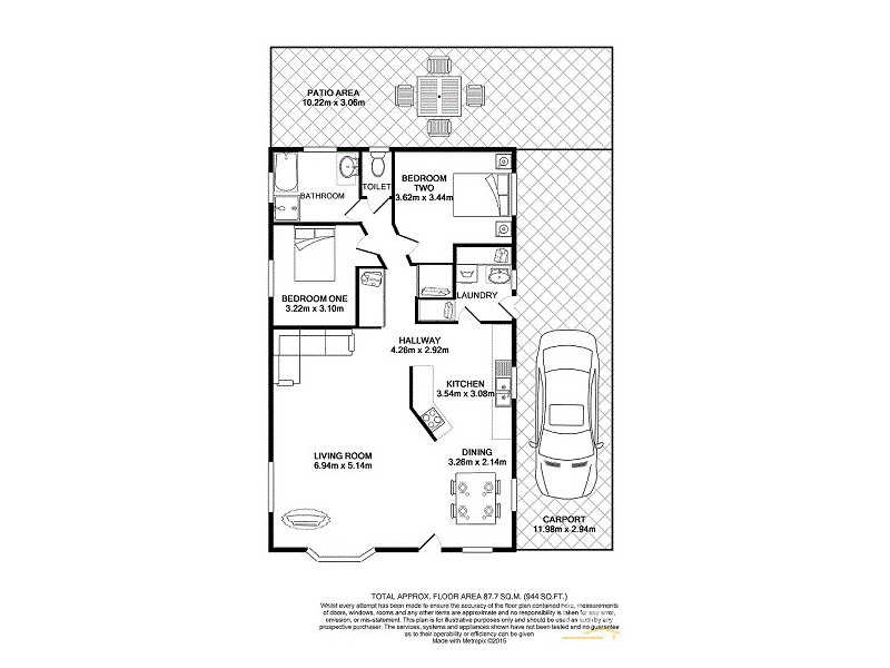 118 Seawinds Village Frost Road, Anna Bay NSW 2316 Floorplan