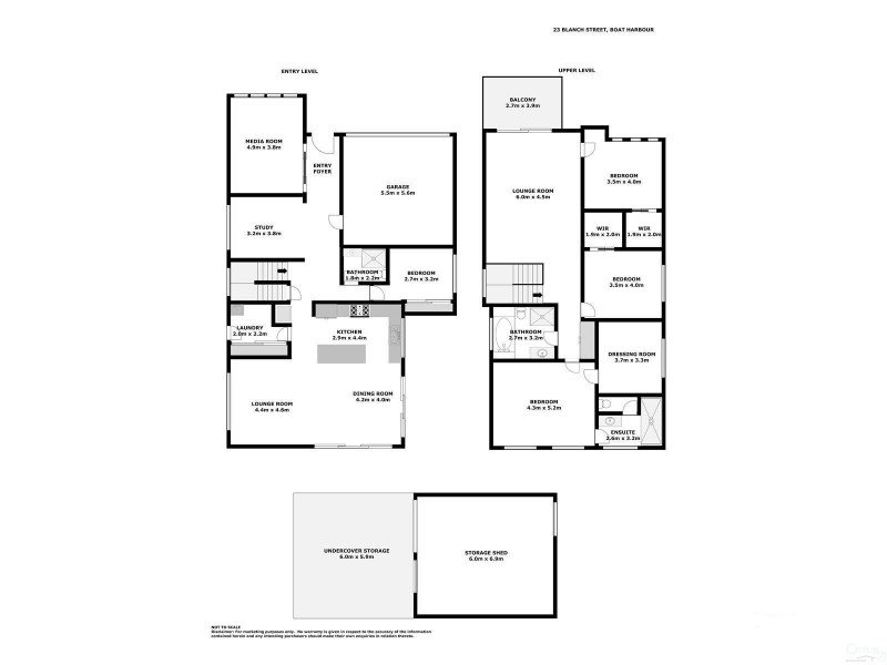 23 Blanch Street, Boat Harbour NSW 2316 Floorplan