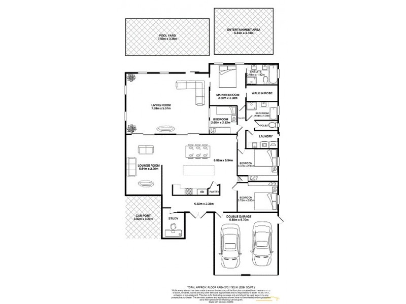 9 Biscay Close, Anna Bay NSW 2316 Floorplan