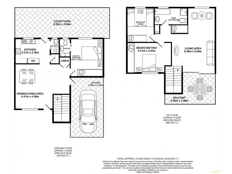 2/75 Rocky Point Road, Fingal Bay NSW 2315 Floorplan