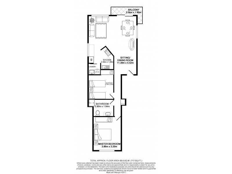1/65 Ronald Avenue, Shoal Bay NSW 2315 Floorplan
