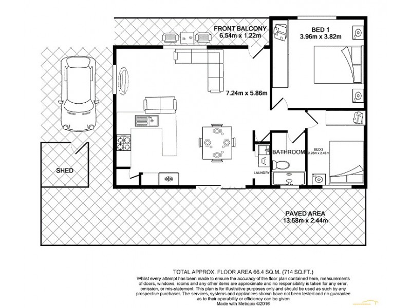 59/554 Gan Gan Road, One Mile NSW 2316 Floorplan