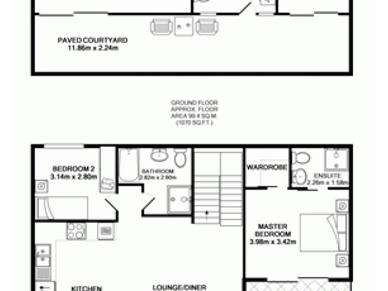 3/27 Sunset Boulevard, Soldiers Point NSW 2317 Floorplan