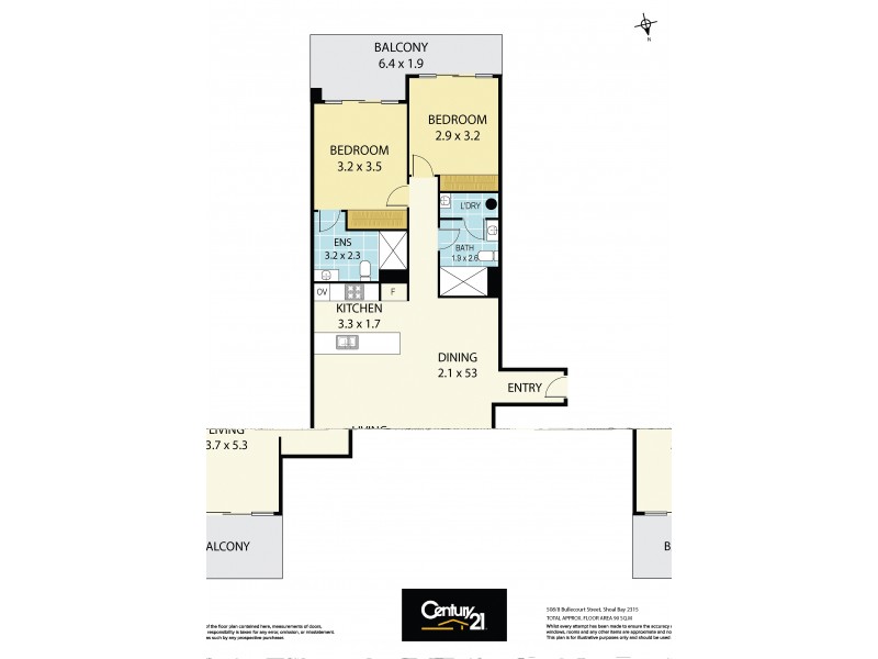 508/4-8 Bullecourt Street, Shoal Bay NSW 2315 Floorplan