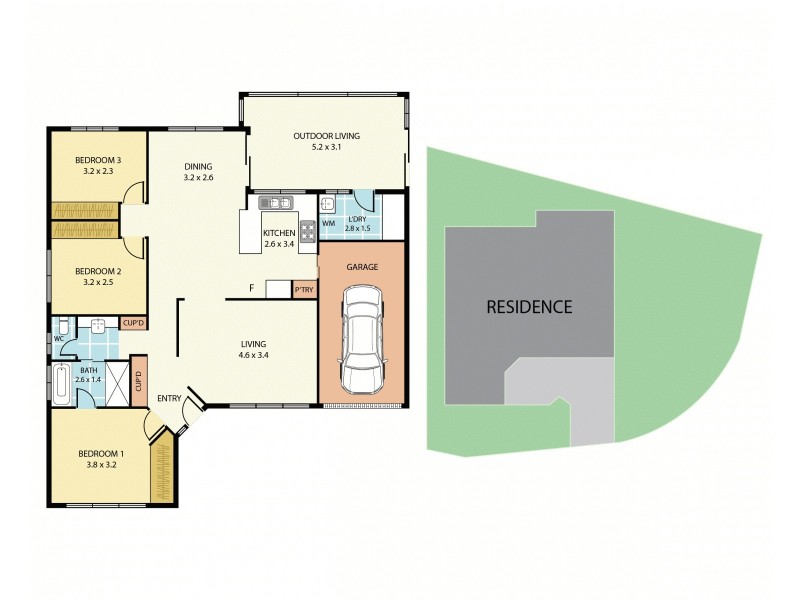 4A Admiral Close, Salamander Bay NSW 2317 Floorplan