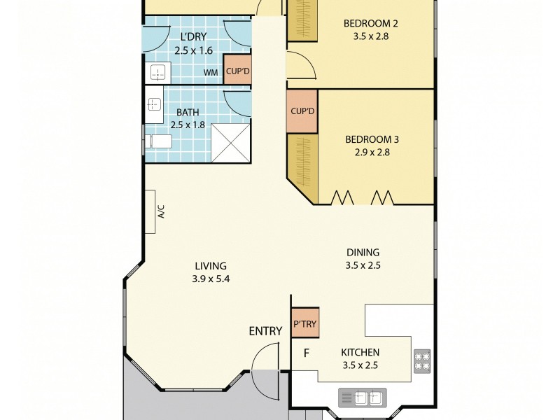 134/2 Frost Road, Anna Bay NSW 2316 Floorplan