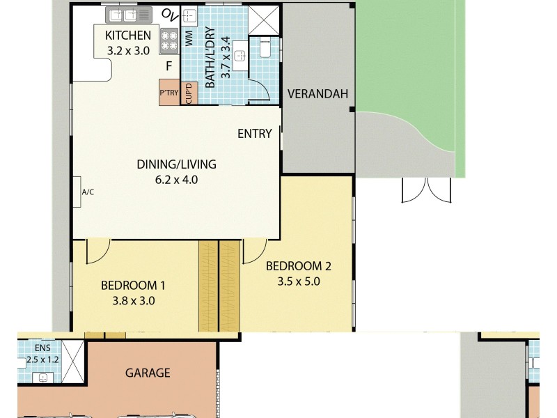 2/117 Tomaree Road, Shoal Bay NSW 2315 Floorplan