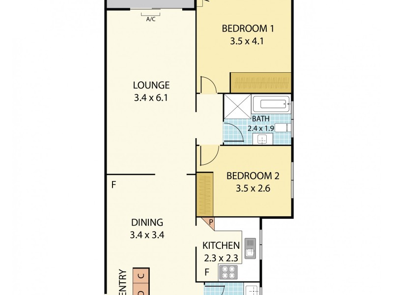 6/17-19 Magnus Street, Nelson Bay NSW 2315 Floorplan