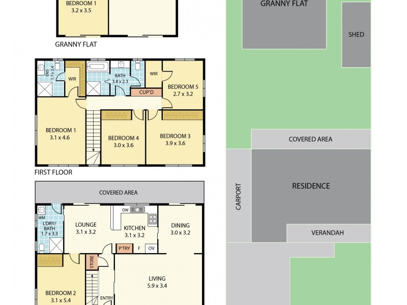 58 Horace Street, Shoal Bay NSW 2315 Floorplan