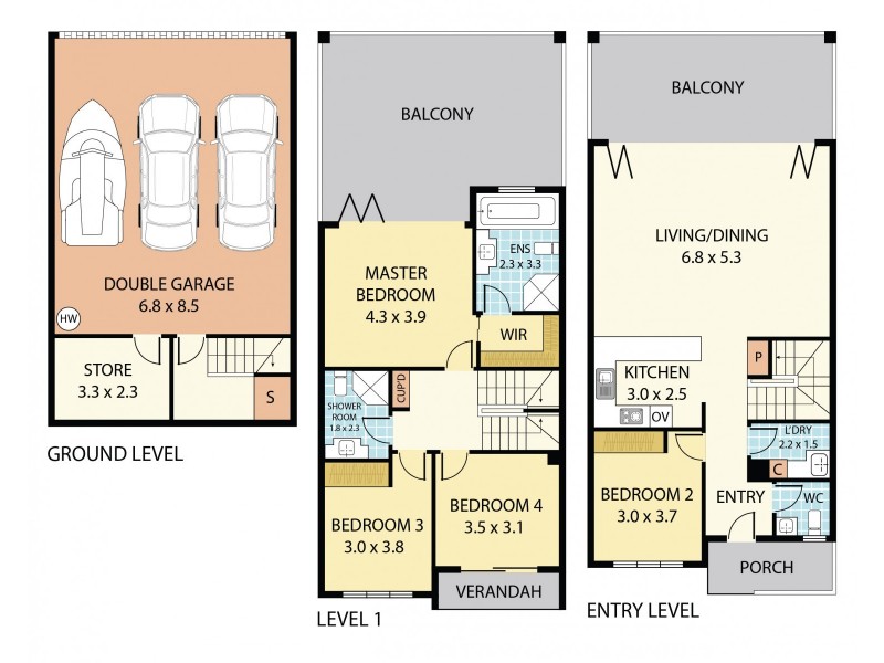 6/28-30 Cromarty Road, Soldiers Point NSW 2317 Floorplan