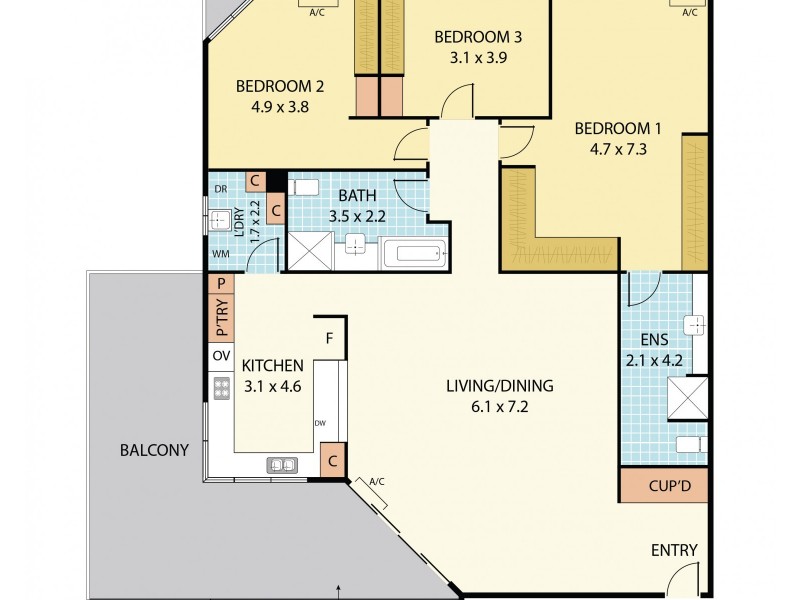 4/9-11 Laman Street, Nelson Bay NSW 2315 Floorplan