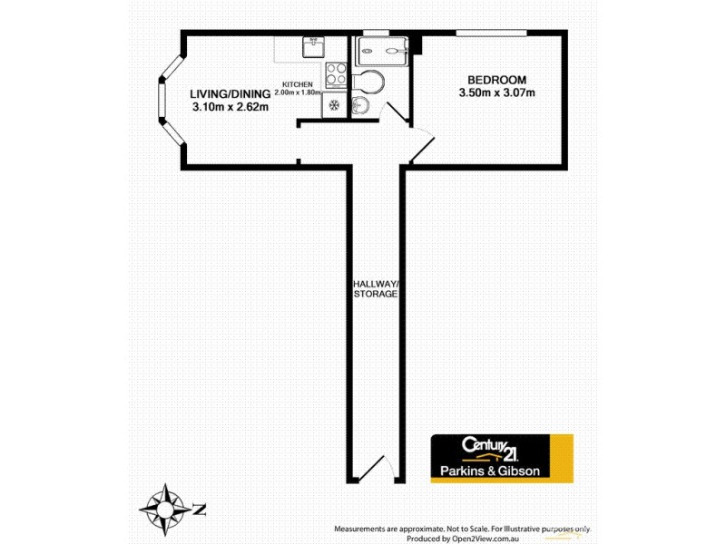 18/230 William Street, Potts Point NSW 2011 Floorplan