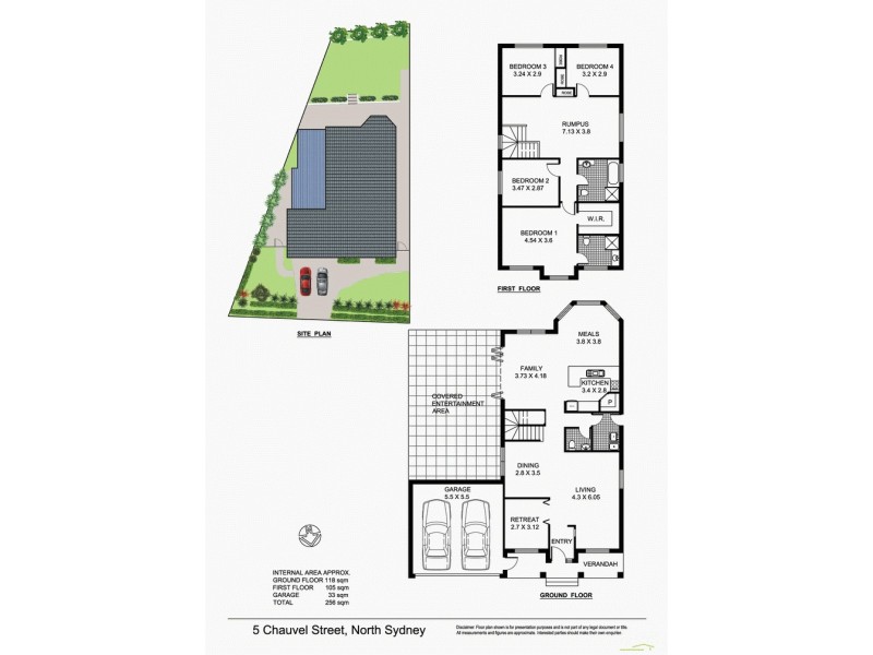 5 Chauvel St, North Ryde NSW 2113 Floorplan