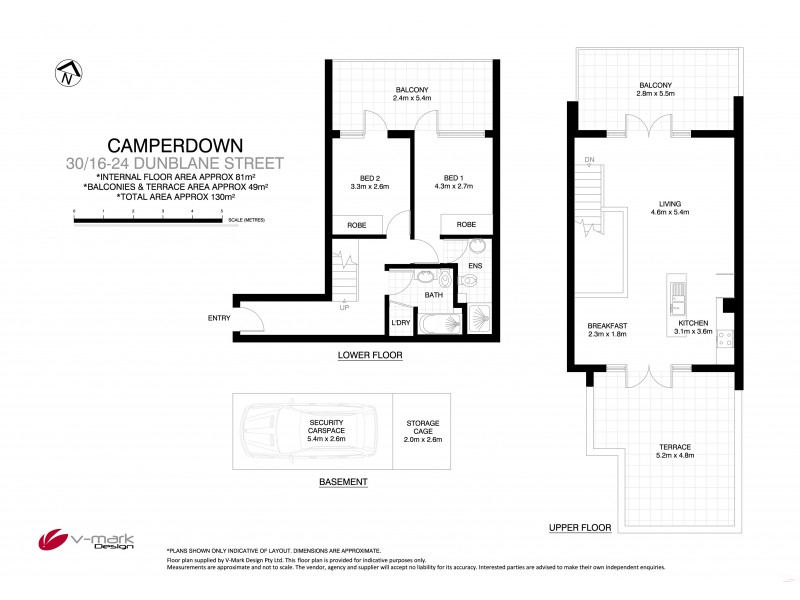 30/16-24  Dunblane Street, Camperdown NSW 2050 Floorplan