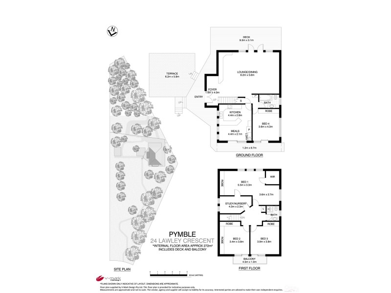 24 Lawley Crescent, Pymble NSW 2073 Floorplan