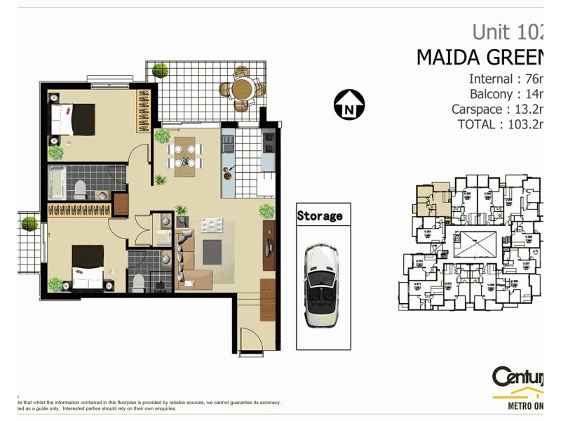 102/18-22 Maida Road, Epping NSW 2121 Floorplan