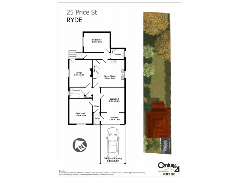 25 Price Street, Ryde NSW 2112 Floorplan