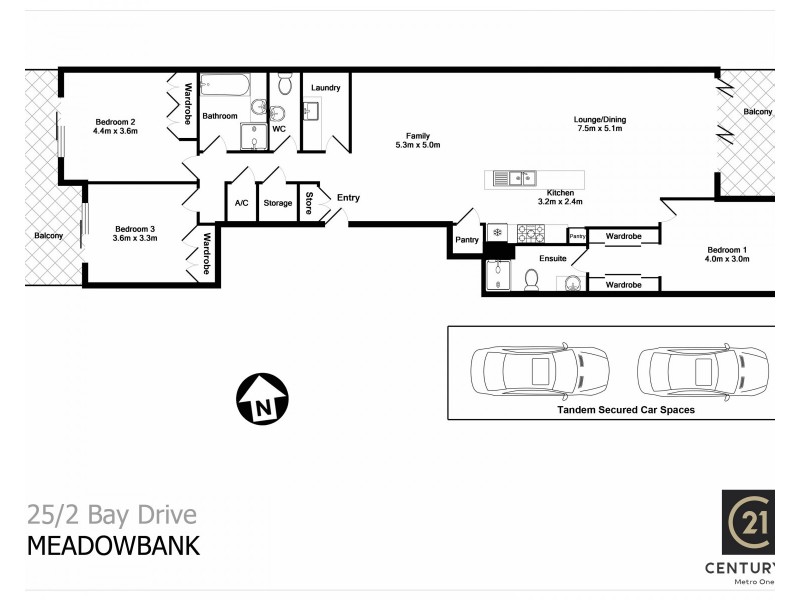 25/2 Bay Drive, Meadowbank NSW 2114 Floorplan
