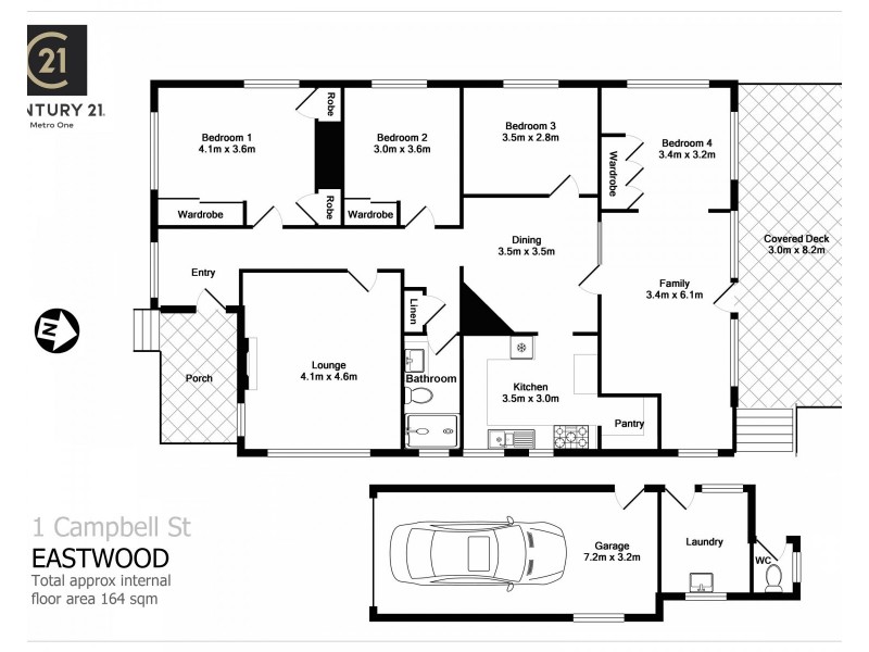 1 Campbell Street, Eastwood NSW 2122 Floorplan