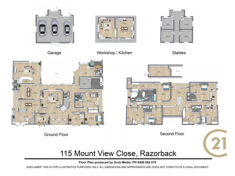 115 Mount View Close, Razorback NSW 2571 Floorplan