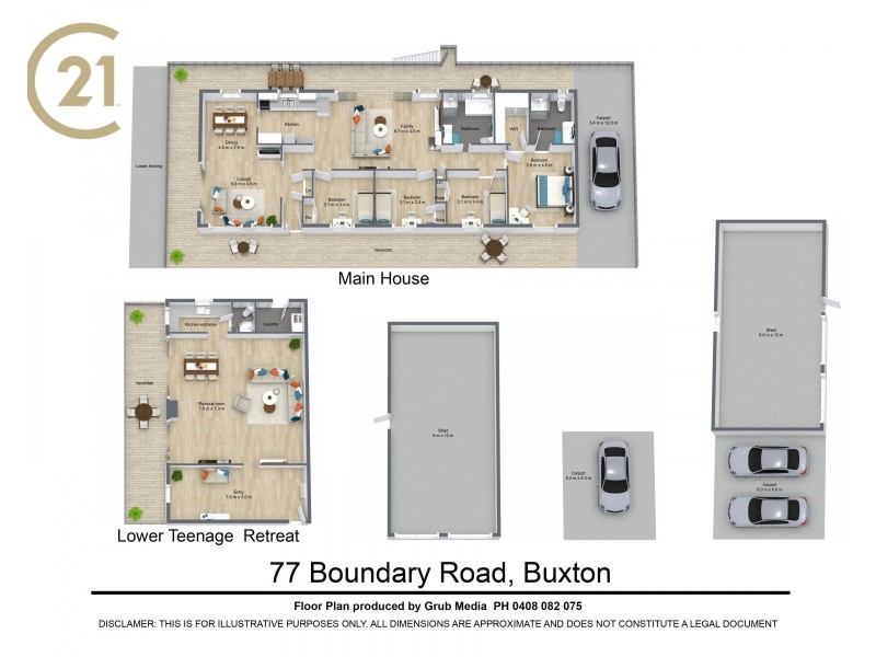 77 Boundary Road, Buxton NSW 2571 Floorplan