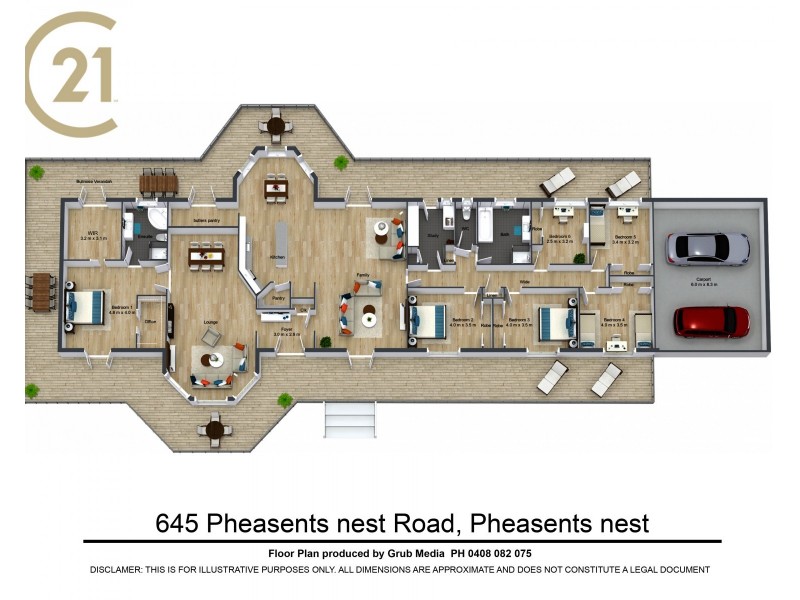 645 Pheasants Nest Road, Pheasants Nest NSW 2574 Floorplan