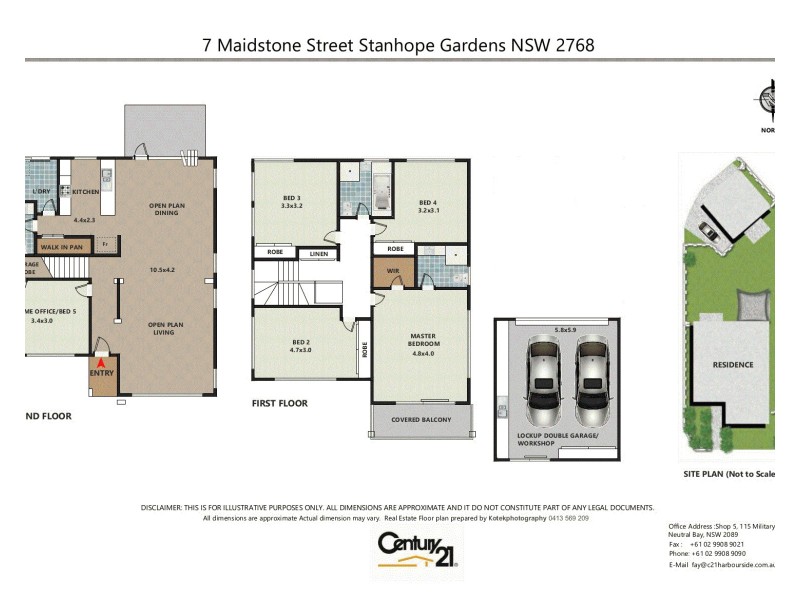 7 Maidstone Street, Stanhope Gardens NSW 2768 Floorplan