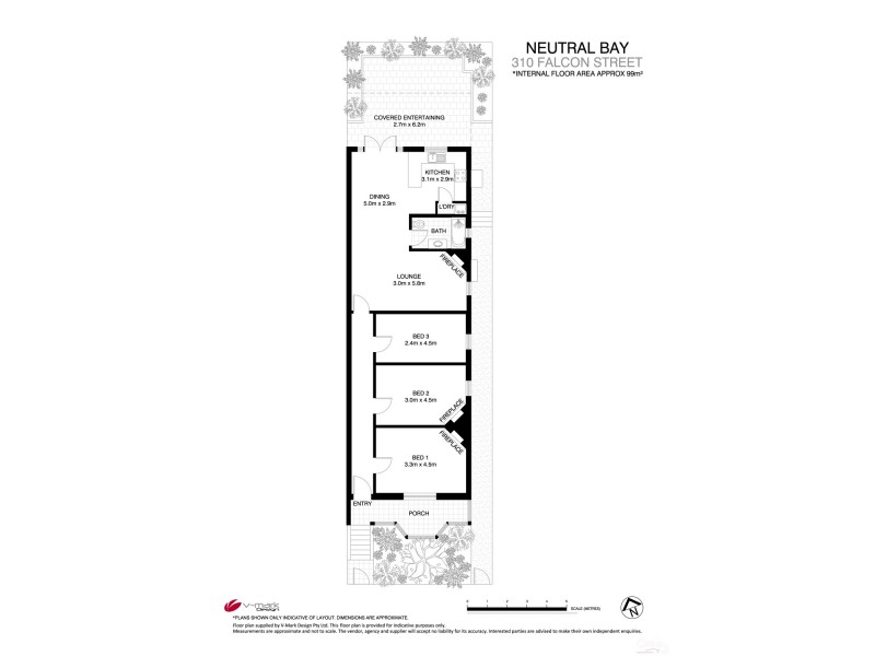 310 Falcon Street, Neutral Bay NSW 2089 Floorplan