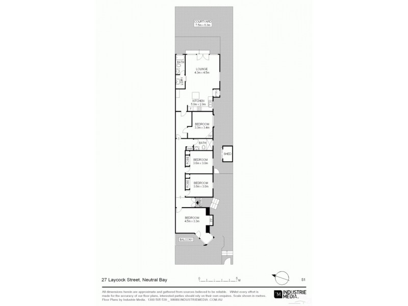 27 Laycock Street, Neutral Bay NSW 2089 Floorplan