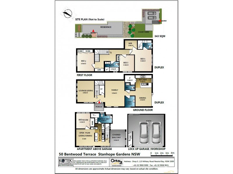 50 Bentwood Terrace, Stanhope Gardens NSW 2768 Floorplan