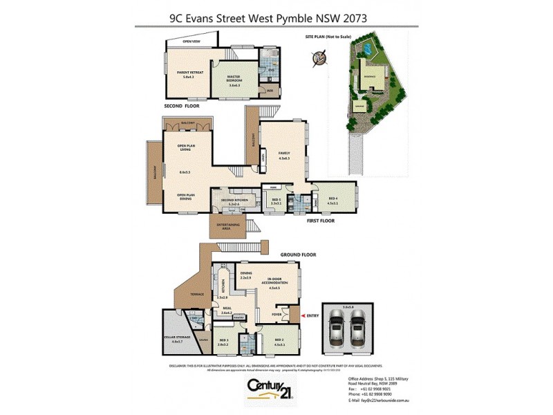 9C Evans Street, West Pymble NSW 2073 Floorplan