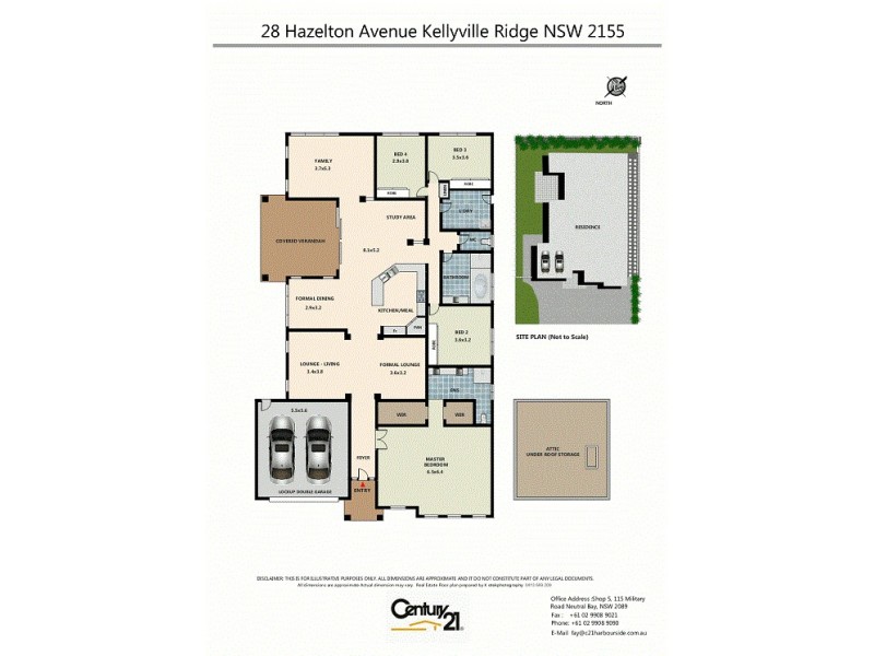 28 Hazelton Avenue, Kellyville Ridge NSW 2155 Floorplan