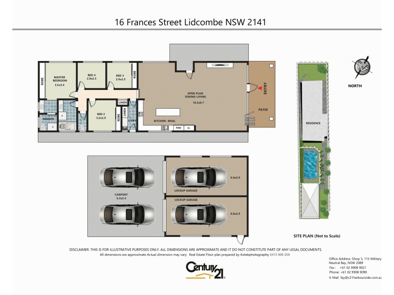 16 Frances Street, Lidcombe NSW 2141 Floorplan
