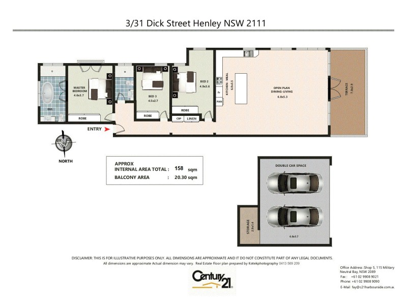 3/31 Dick Street, Henley NSW 2111 Floorplan