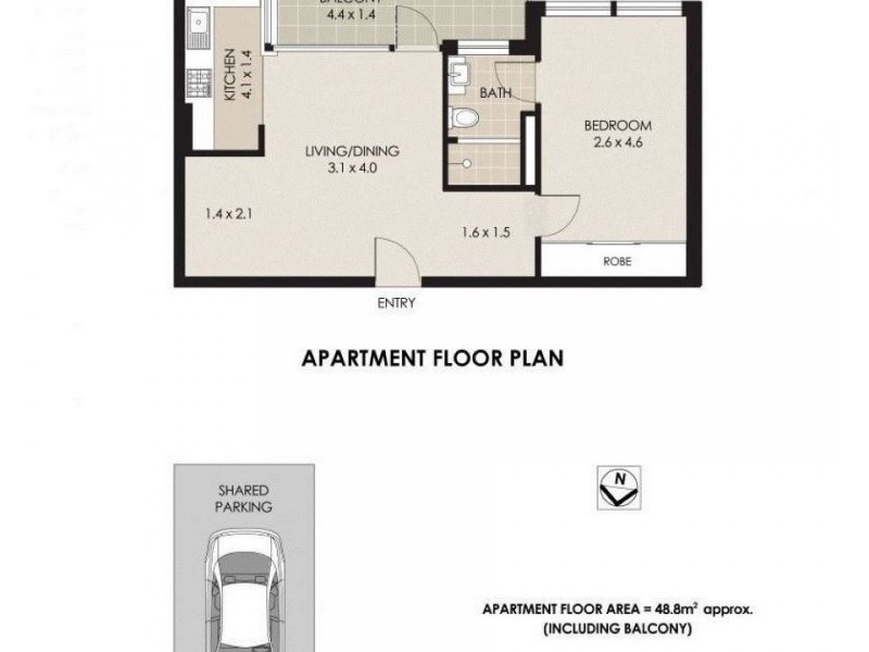 23/441  Alfred Street, Neutral Bay NSW 2089 Floorplan