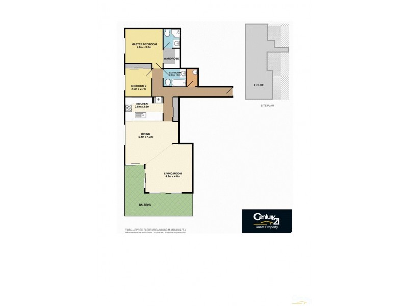 8/2-8 Ozone Street, The Entrance NSW 2261 Floorplan