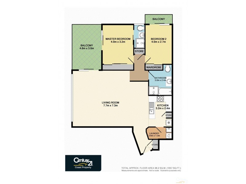 17/65-69 Ocean Parade, The Entrance NSW 2261 Floorplan
