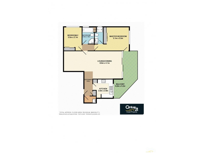 21/11-13 Ocean Parade, The Entrance NSW 2261 Floorplan