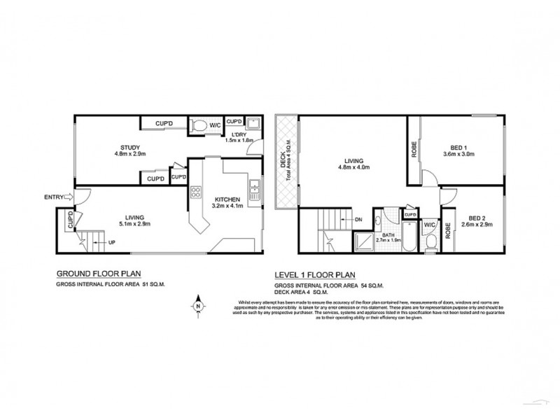 4/59 Dening Street, The Entrance NSW 2261 Floorplan