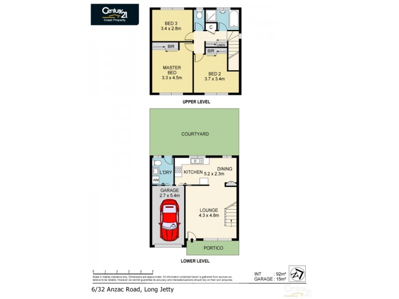 6/32-34 Anzac Road, Long Jetty NSW 2261 Floorplan