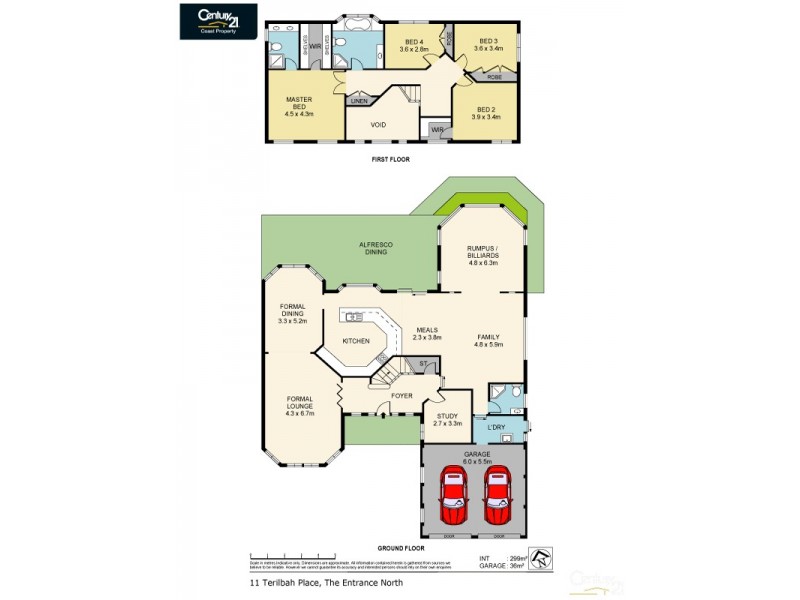 11 Terilbah Place, The Entrance North NSW 2261 Floorplan