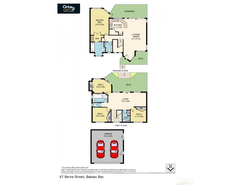 67 Berne Street, Bateau Bay NSW 2261 Floorplan