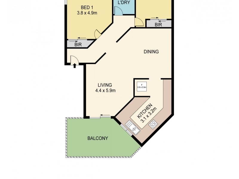 9/9 Bayview Avenue, The Entrance NSW 2261 Floorplan