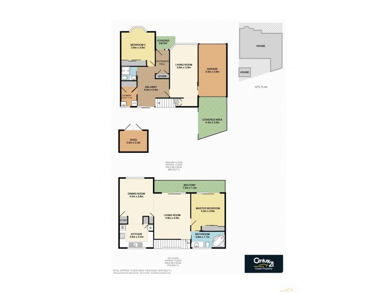 2/272 The Entrance Road, Long Jetty NSW 2261 Floorplan