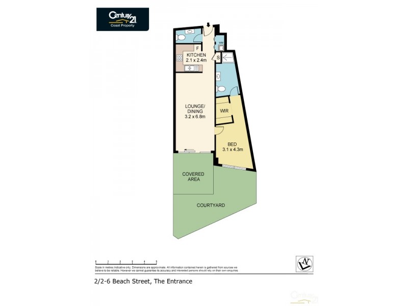 2/2 Beach Street, The Entrance NSW 2261 Floorplan